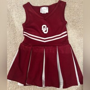 Oklahoma Cheerleading Outfit and Bloomers - 2T